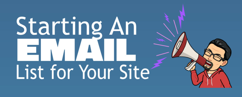 articles starting an email list